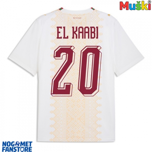 Maroko Ayoub El Kaabi #20 Gostujuci Dres SP 2026 Kratak Rukav